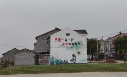 平昌新农村墙绘